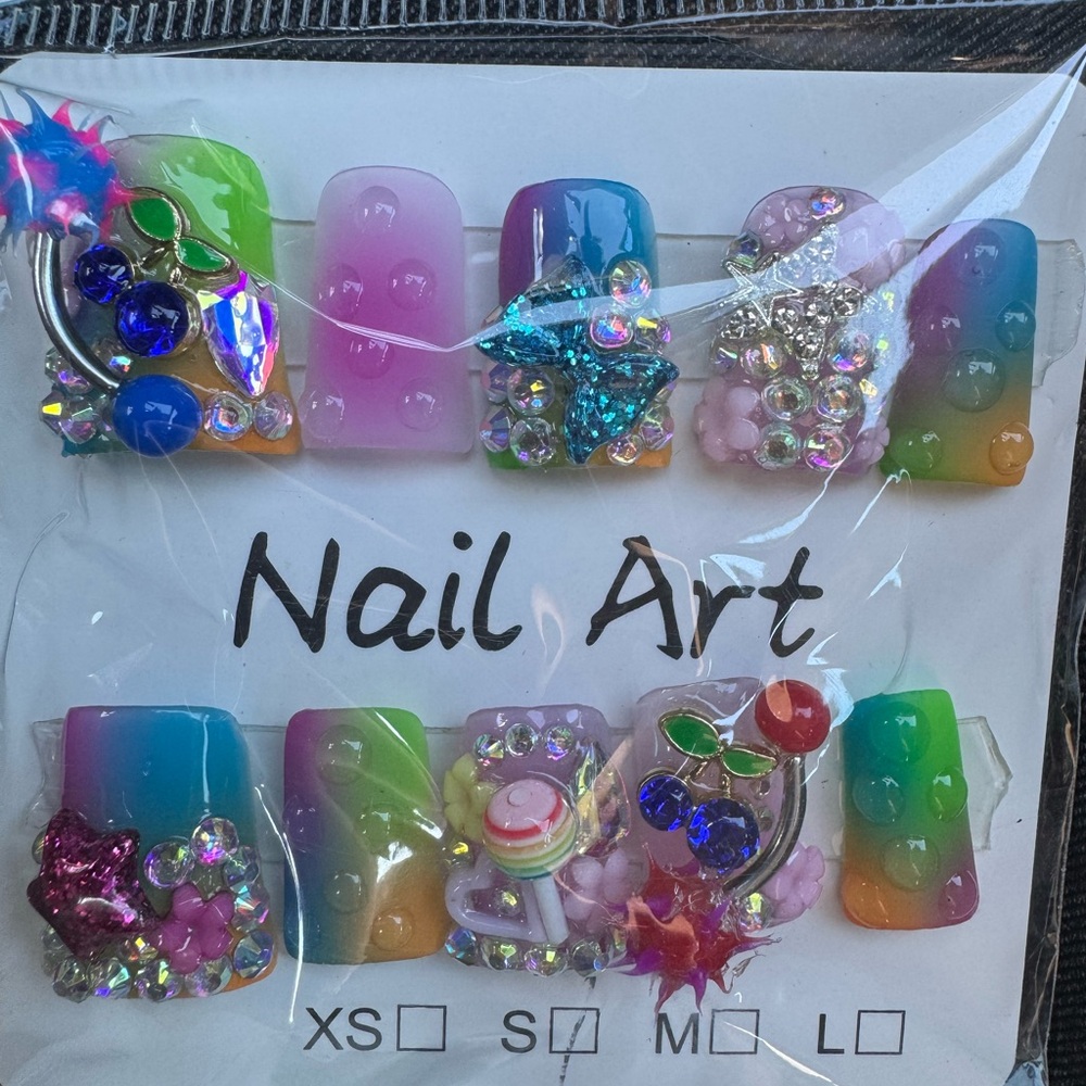 Colorful Kids Nail Art Set